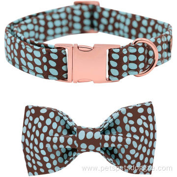 Wholesale customize pattern with leash set dog collar